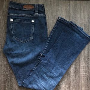 Infusion Denim Dark Blue Jeans Women 28
